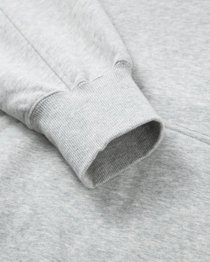 Mixed Fabric Cotton Hoodie