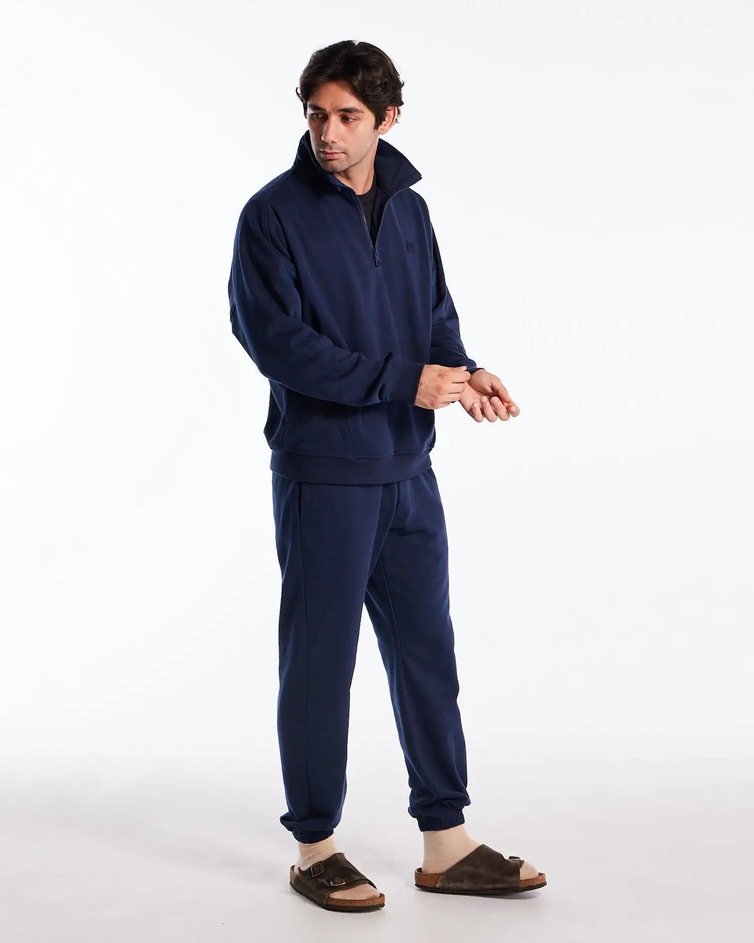 Halfzip Sweatshirt with Pockets