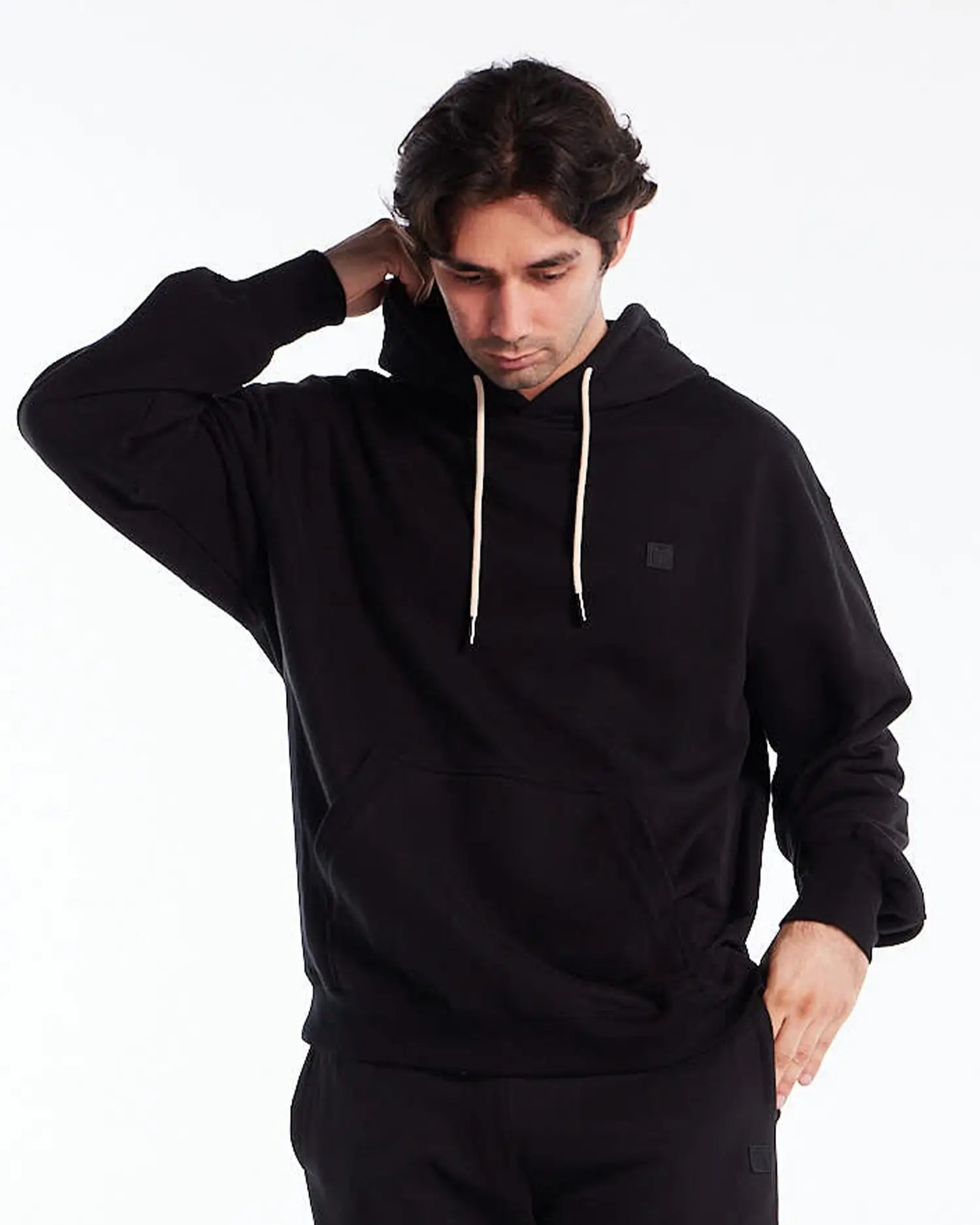 Hoodie aus Baumwoll-Mischgewebe 