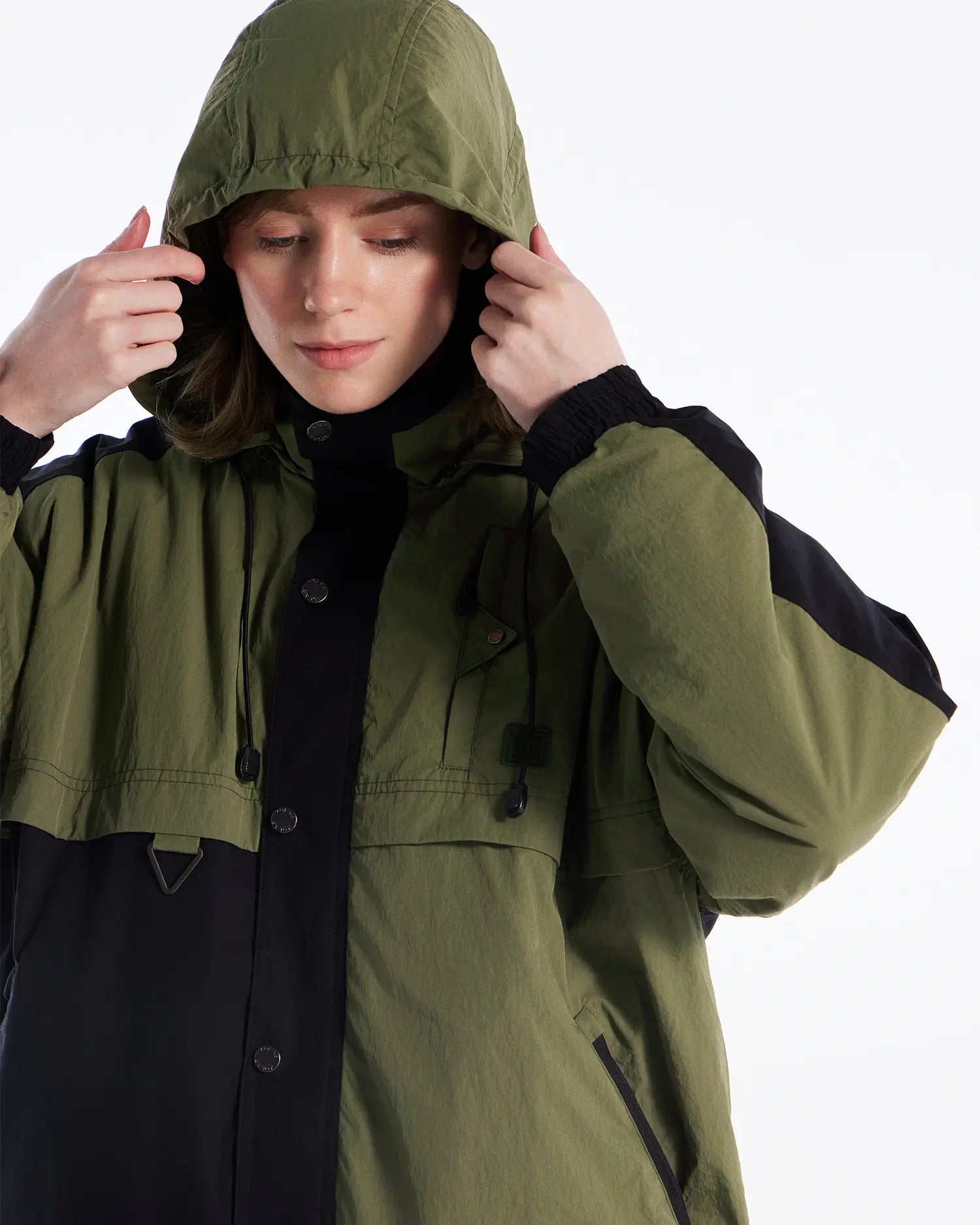 Ultrawarme wattierte 2-in-1-Jacke für Damen 