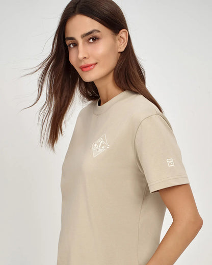 Women's Embroidered Crest Tee