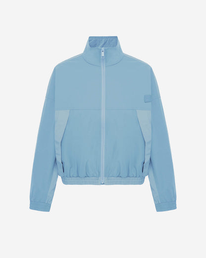 Women's Cropped Track Jacket in Light Blue 01 #light-blue