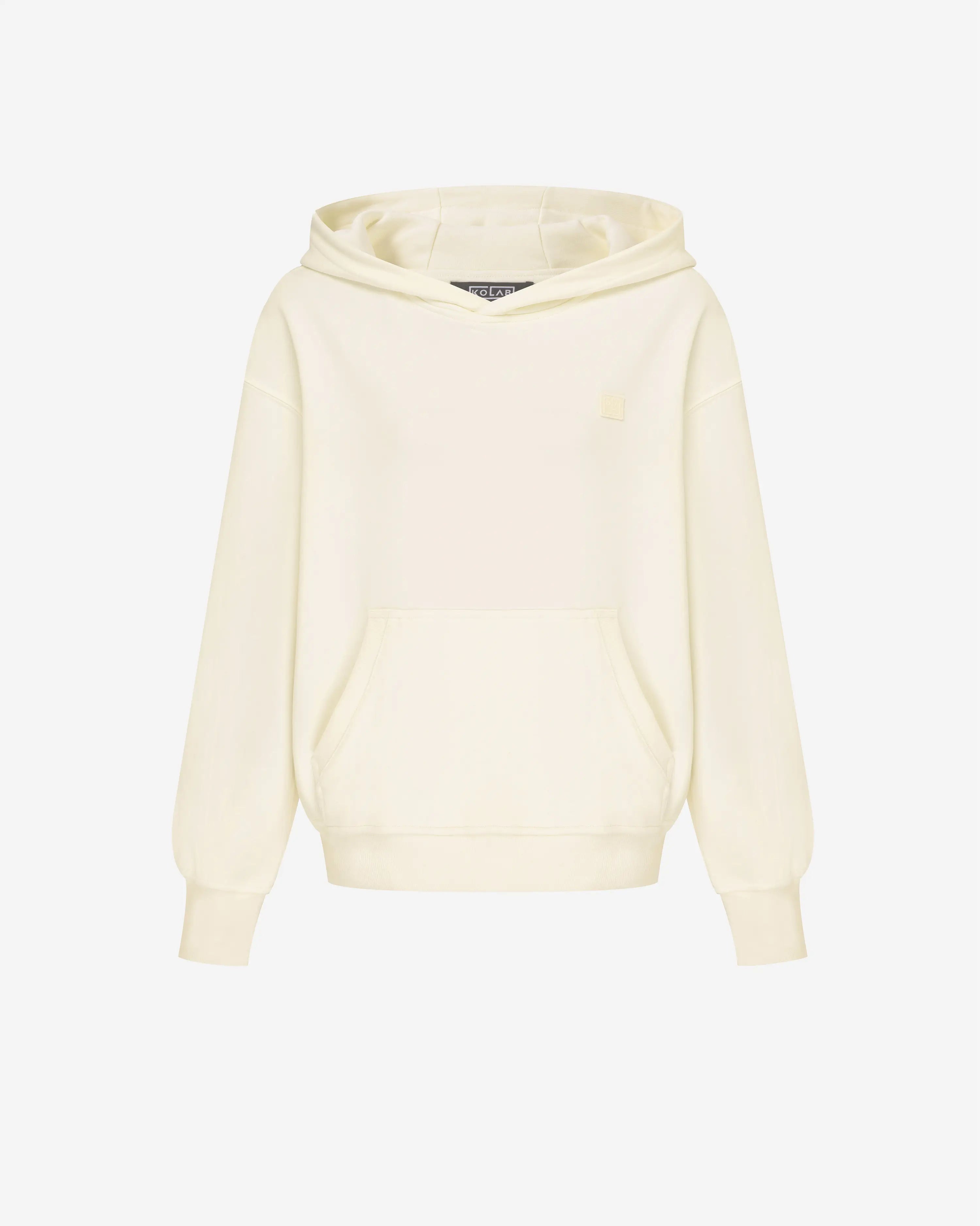 Men's Heavyweight Cotton Hoodie in Light Beige 01 #beige