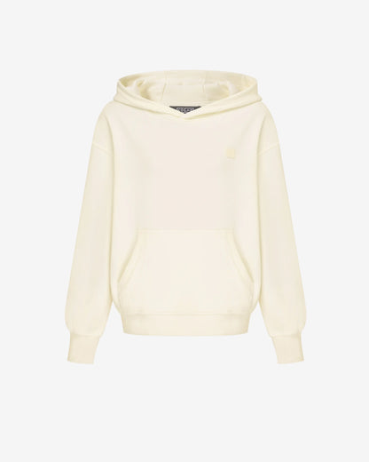 Men's Heavyweight Cotton Hoodie in Light Beige 01 #beige