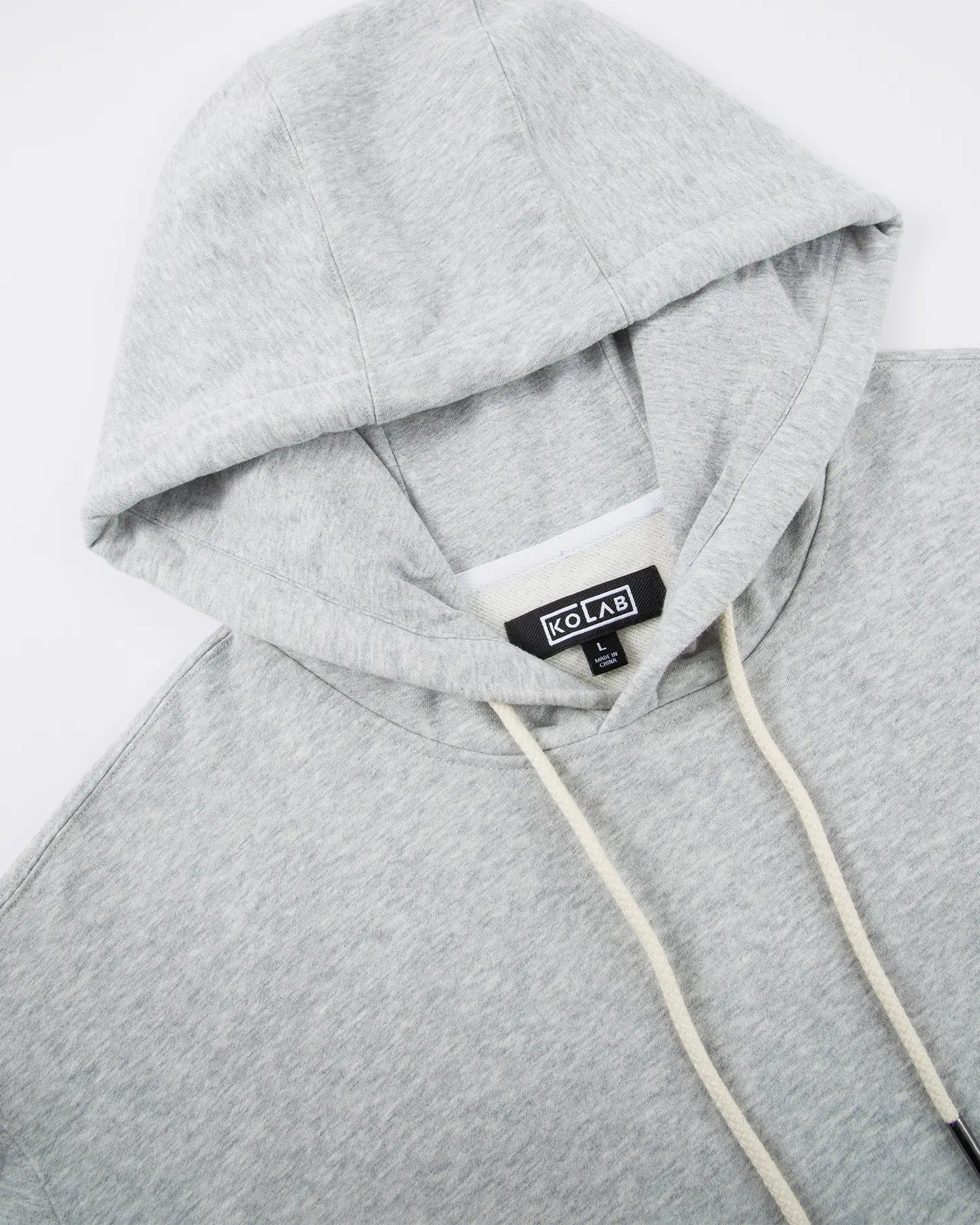 Mixed Fabric Cotton Hoodie