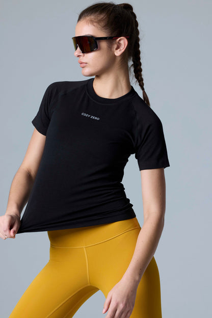 Leichtes Tech Merino Daily-T-Shirt für Damen