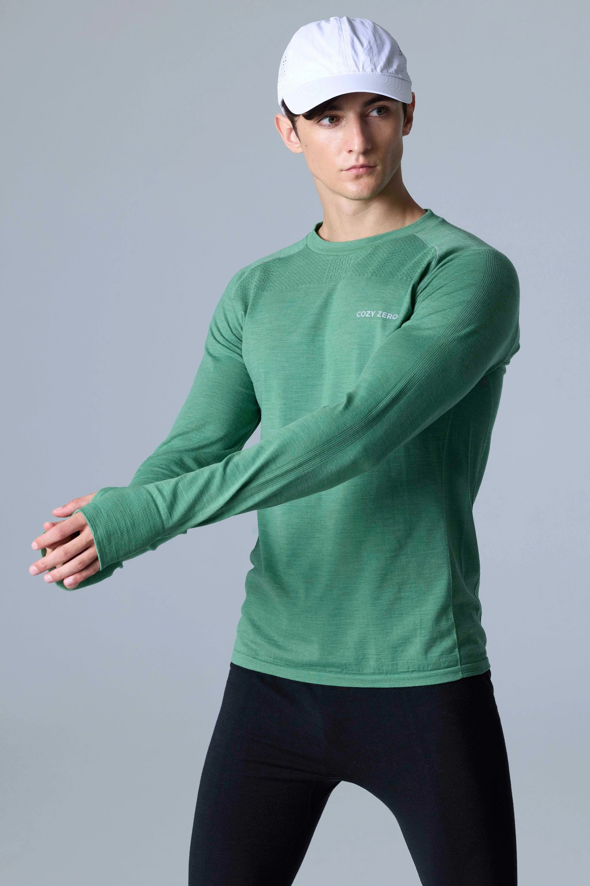 Maglia a maniche lunghe Tech Merino Classic Fit da uomo